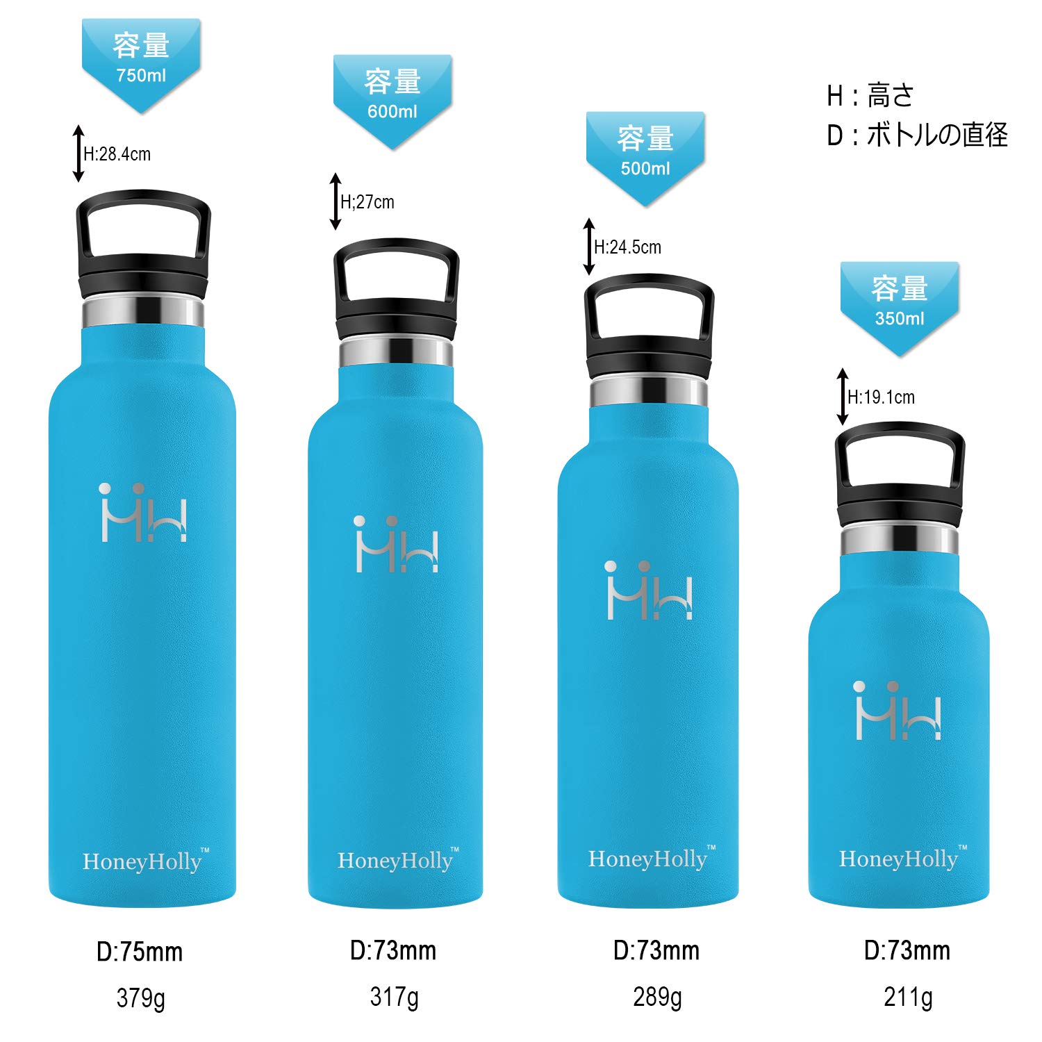 すいとう Amazon | ステンレスボトル 1000ml, すいとう, 二重構造, 漏れ防止